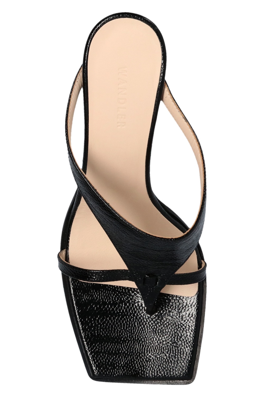 Wandler ‘Feline’ heeled mules